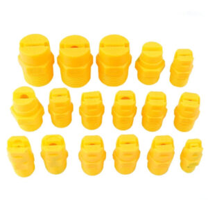 1/8 inch BSP Plastic spray nozzle flat fan or cone shape water flow male thread car auto Metal cleaning mist fog Humidifying