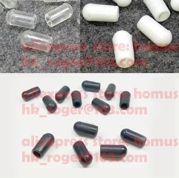 4mm Inner dia round PVC cap cover plastic pvc ends clear white clear feet cap steel rope end vinyl protector wire cable scratch