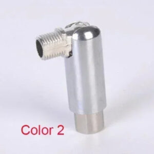 Steel Inner M10x1  to outer M10x1 rotatable connector holder fastener 180 degree direction Wall lamp Lighting