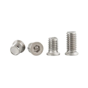 m2 m2.5 m3 m4m5m6m8 small head 304 steel bolt smaller head screw inner hex hexagon drive nickle plated fastener nut