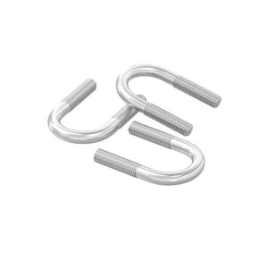 304 U shape bolt M6 x 10 108mm inner dia tube clamp pipe holder clamp pole standing clip fastener