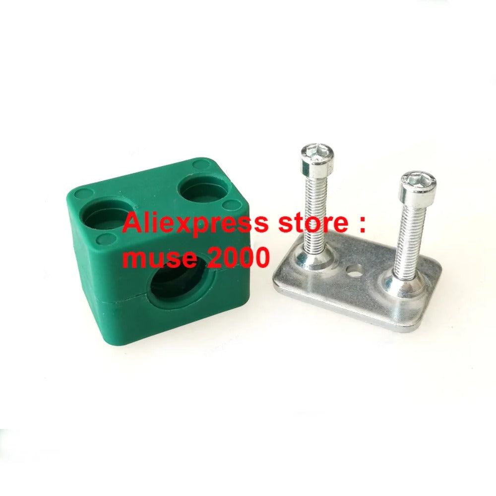 1/4 3/8 1/2 3/4 inch laboratory Labs Liquid gas tube SPECIAL plastic Hydraulic pipe clamp clip holder basement Marine DIN3015 - Image 2