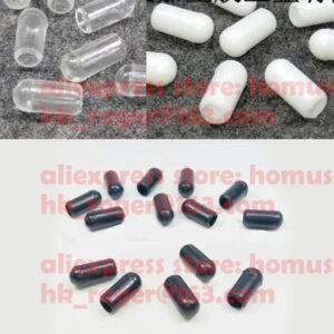 4.5 mm Inner dia round PVC cap cover plastic pvc ends clear white clear feet cap steel rope end vinyl protector wire cable