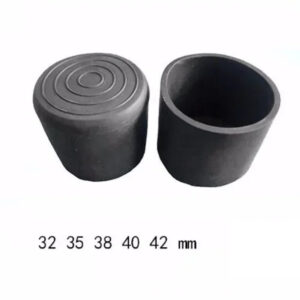 20PCS/lot 32 35 38 40 42 45 48 50 60 63mm Round chair leg feet cap,cover pad furniture pipe protector floor scratch proof damper