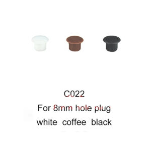 8mm Coffee white black clear brown Furniture Drilling hole plug cupboard screw plastic cover cap insert dark brown end pannel