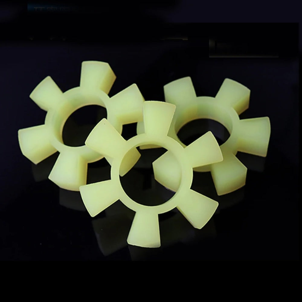 T50 -T170 six corner T type 6 jaw pump shaft coupling Polyurethane Damper Coupling Buffer,shaft coupling buffer compressor pump - Image 2