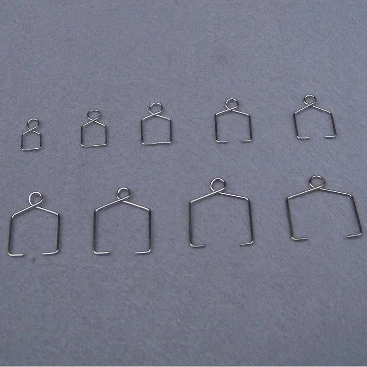 8 10 12 14 16 18 20 22 25mm width Lighting Crystal Pendant hooker connector square steel decoration DIY hanging center inserting