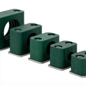Hydraulic pipe clamp 6 8 10 12 12.7 14 15 16 18 20 22 25 26.9 28 30mm ship plastic clamp liquid gas laboratory Labs tube DIN3015