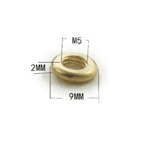 M4 M5 M6 brass thin nut knurled copper washer locker handle nut light nut fastener