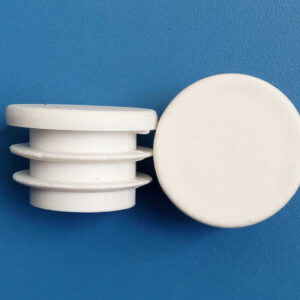 16mm round Blanking tube Inserts End Cap,white color Pile pole covering chair leg plastic cap 19,22,25,32,38,45 furniture plug