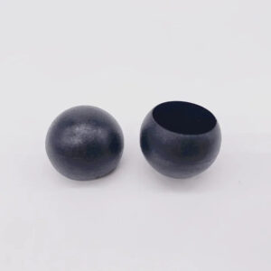 For 16mm round tube cap cover PVC plastic black ball cover ends ending tube insert end steel table scratch furniture protect