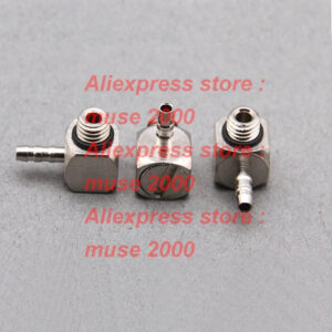 M-3ALU M-5ALU  2 3 4 5 mm dia tube quick fitting joint m3 m5 male thread Pneumatic Push In joint Pu tube pipe connector Fitting